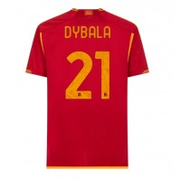 AS Roma Paulo Dybala #21 Hjemmedrakt 2023-24 Kortermet